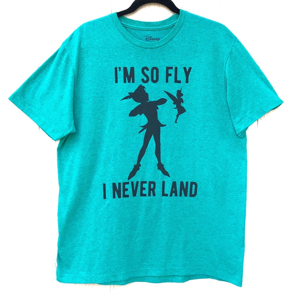 NWOT Disney Peter Pan Neverland Graphic Tee Large